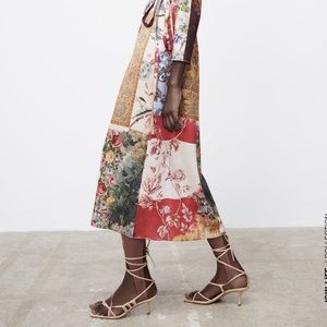 Zara Strappy Heeled Sandal